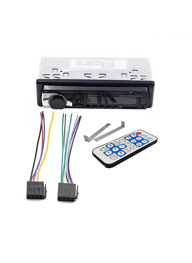 SPIDER - Multimedia Car Stereo Single Din Bluetooth Audio and Hands-Free Calling, Built-in Microphone, MP3 Player Stereo Support USB, FM, TF, AUX, Micro SD Card with Remote Control - Image 1