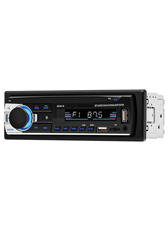 SPIDER - Multimedia Car Stereo Single Din Bluetooth Audio and Hands-Free Calling, Built-in Microphone, MP3 Player Stereo Support USB, FM, TF, AUX, Micro SD Card with Remote Control - Image 1
