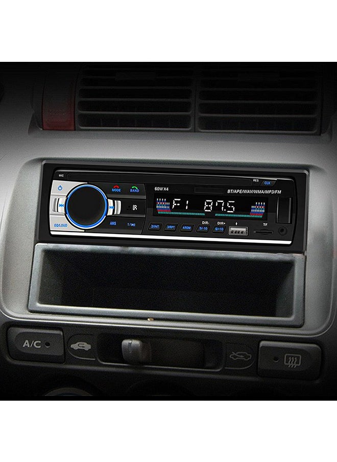 SPIDER - Multimedia Car Stereo Single Din Bluetooth Audio and Hands-Free Calling, Built-in Microphone, MP3 Player Stereo Support USB, FM, TF, AUX, Micro SD Card with Remote Control - Image 1