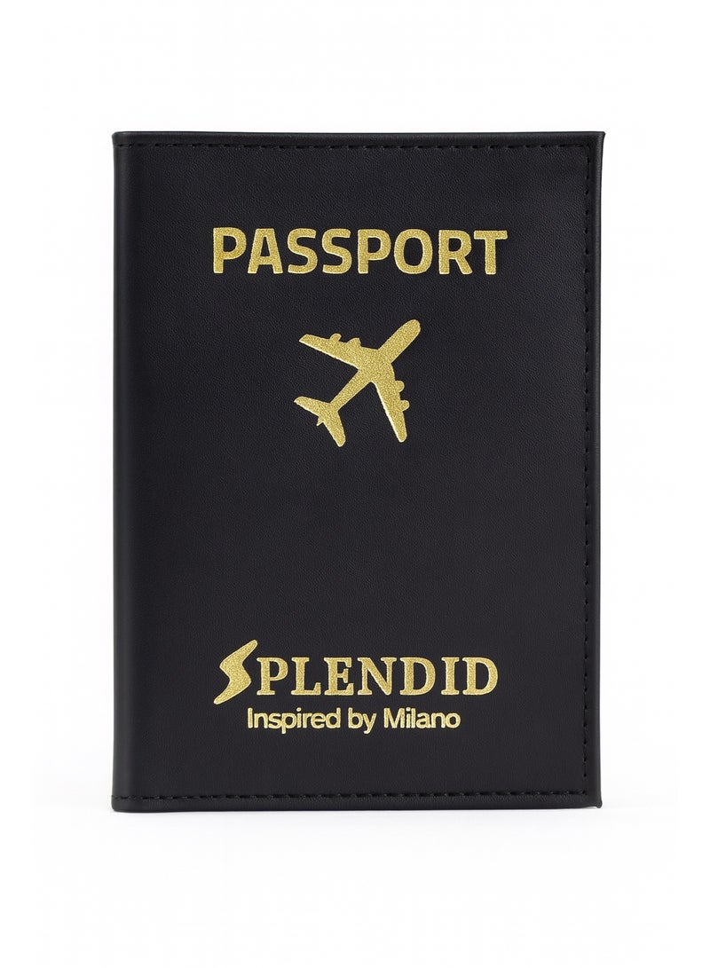 إسبليندد كفر باسبور سبلينديد أسود - Image 1