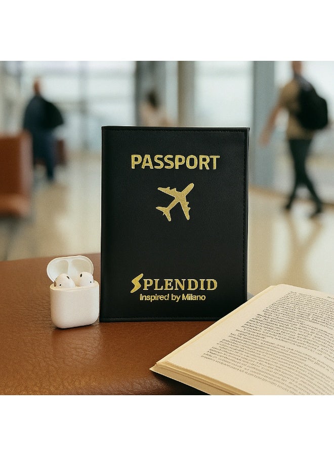 إسبليندد كفر باسبور سبلينديد أسود - Image 3