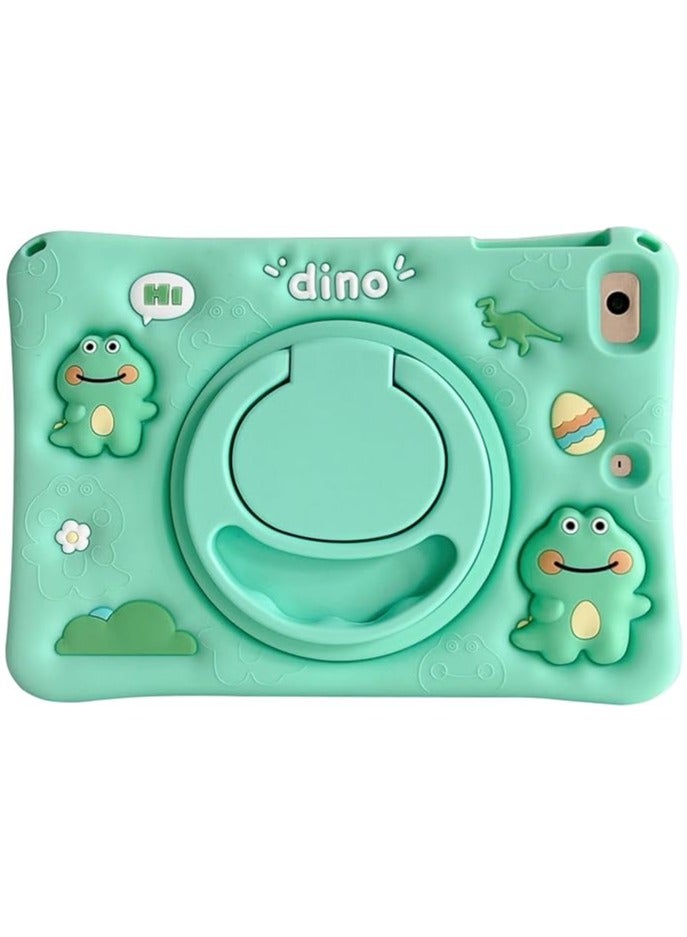 general Soft Silicone Shockproof Tablet Cute Special Premium Soft Funny Pattern Cover with Built-in 360° Rotatable Foldable Kickstand Case for iPad Mini 5 7.9 - Image 1