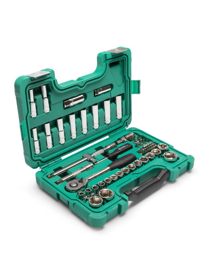 SATA ST09007SJ 60-Piece 1/2" Drive 6 Point Metric Socket Set - Image 3