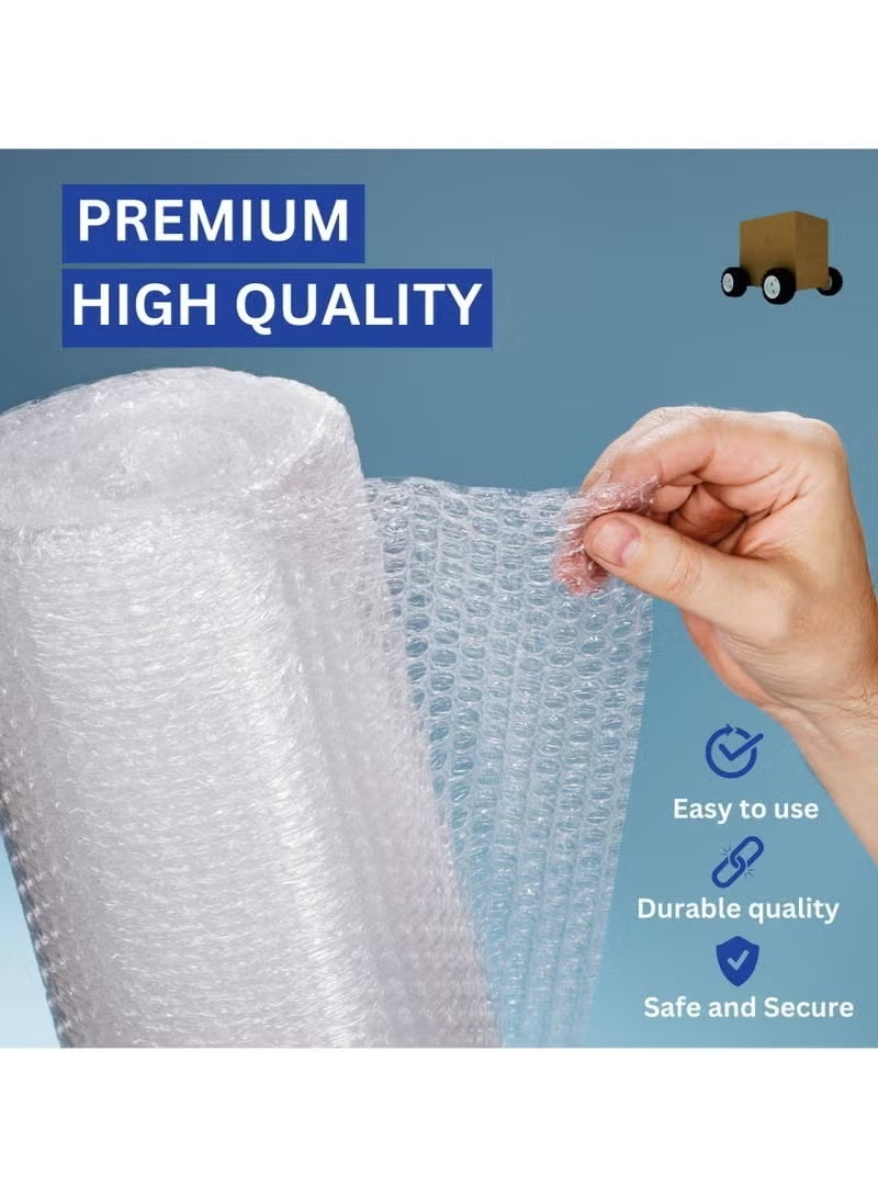 Bubble Wrap Roll, Heavy-Duty Protective Packaging for Shipping, Moving, and Storage – Roll of Bubble Wrap Size 100 Yard approximately 80 meter - Image 1