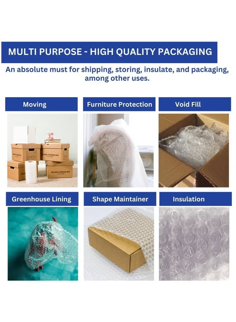 Bubble Wrap Roll, Heavy-Duty Protective Packaging for Shipping, Moving, and Storage – Roll of Bubble Wrap Size 100 Yard approximately 80 meter - Image 4