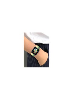 Apple Watch Band 41mm 40mm 38mm Stripe Silicone Replacement Band for iWatch Series 7/SE/6/5/4/3/2/1