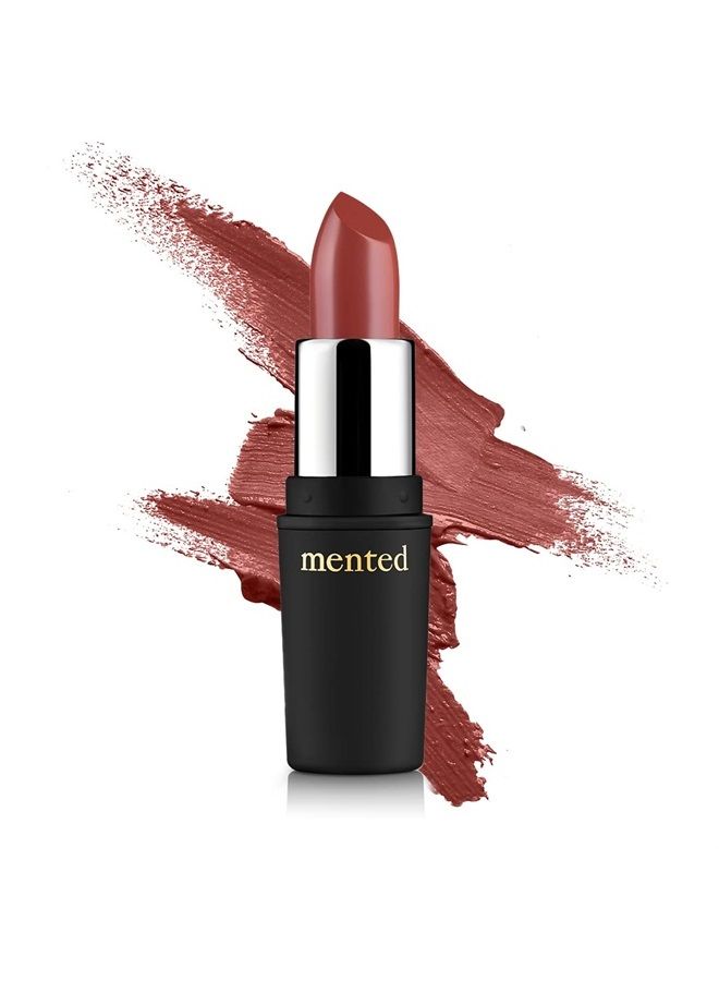 Mented Cosmetics | Semi Matte Nude Lipstick, Nude Lala | Vegan, Paraben-free, Cruelty-free | Nude Pink, Long Lasting Lipstick - Image 1
