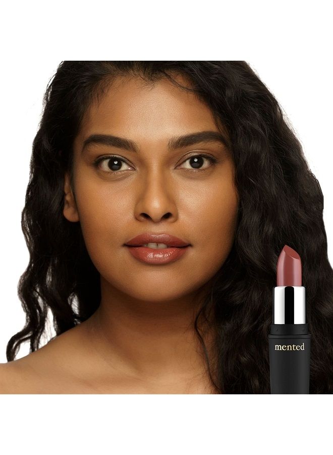 Mented Cosmetics | Semi Matte Nude Lipstick, Nude Lala | Vegan, Paraben-free, Cruelty-free | Nude Pink, Long Lasting Lipstick - Image 2