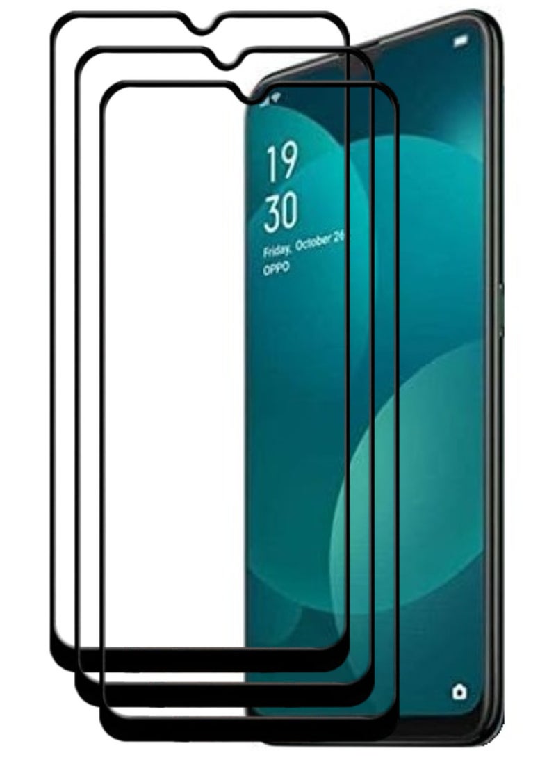 ACLIX 3 Pieces Antistatic ESD Dustproof Premium Quality High Definition Tempered Glass Screen Protector Designed For Oppo F11 - Image 1