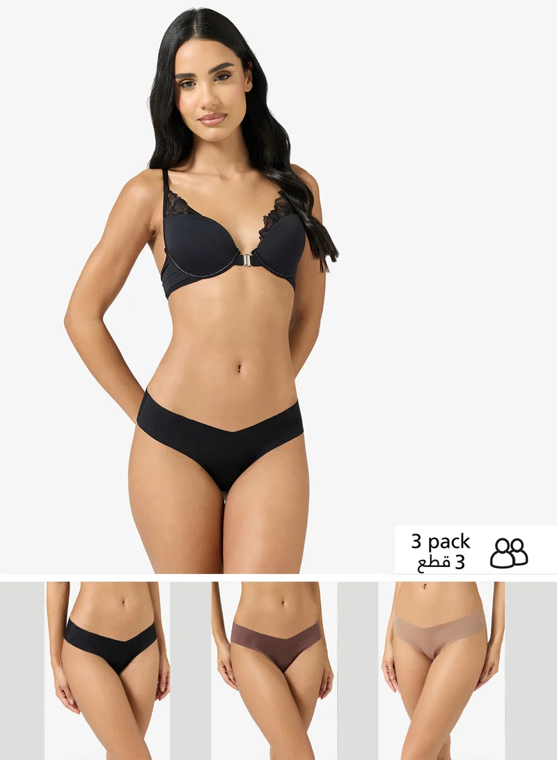 ELLA 3 Pack Seamless Brief