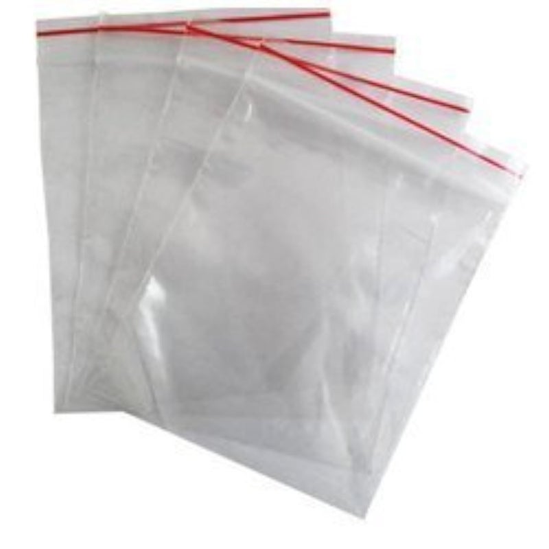 VINAYAKAMART Zip Lock Plastic Bags Self Sealing Storage Pouch (10" X 12" inch, Transparent)-50 Pieces - Image 3