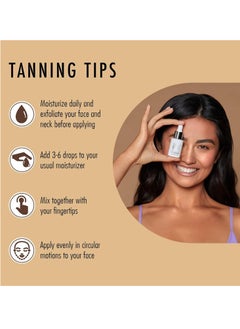 St. Moriz St Moriz Advanced Self Tanning Drops for Face - Tan Boosting Face Drops - Self Tanner Bronzing Drops for Face - Face Tanning Drops to Add to Moisturizer (0.51 fl oz)  - Image 3