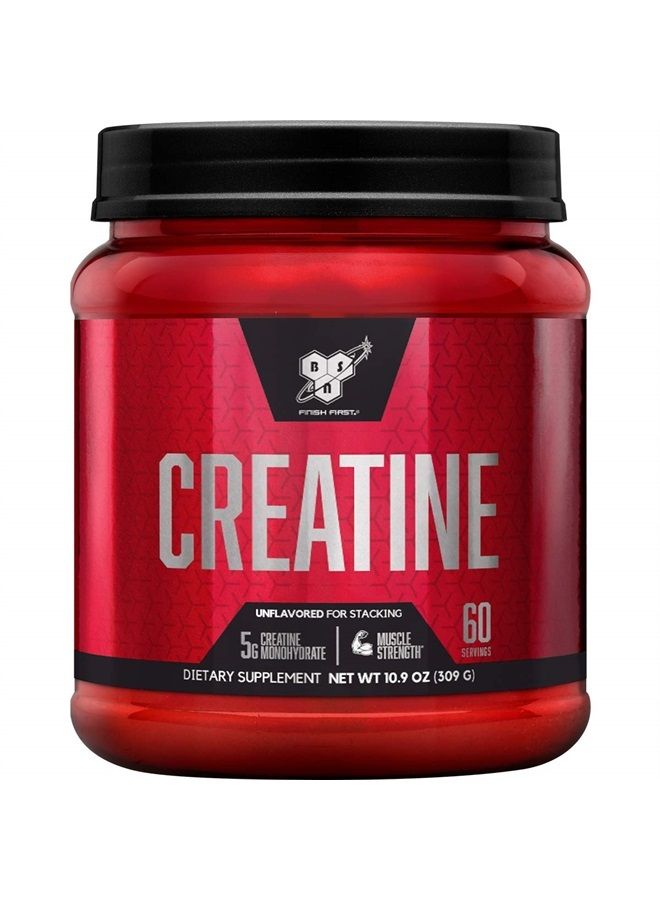 BSN Micronized Creatine Monohydrate Powder, Unflavored, 2 Months Supply-60 Servings, 10.9 ounce - Image 1