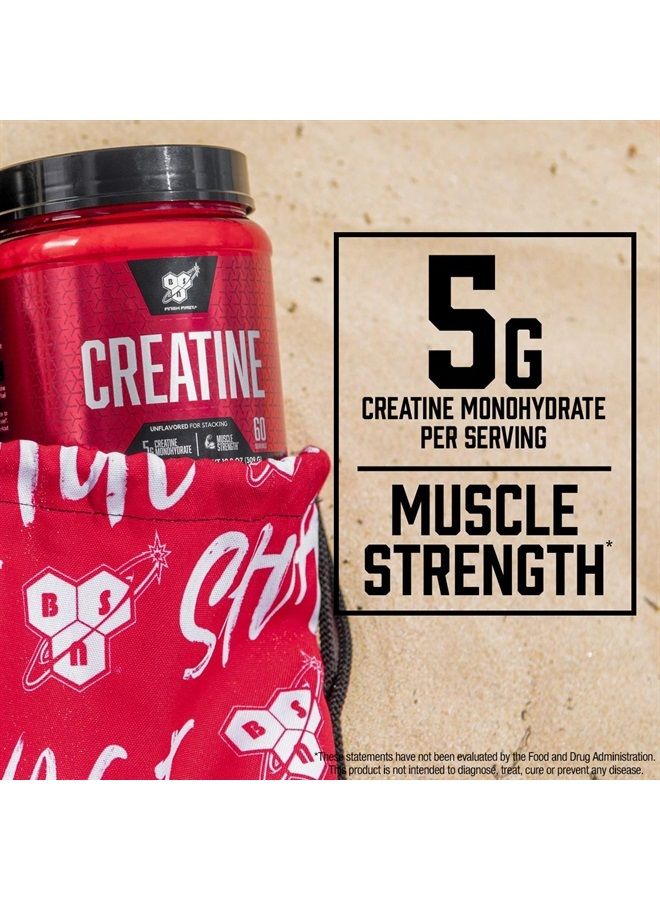 BSN Micronized Creatine Monohydrate Powder, Unflavored, 2 Months Supply-60 Servings, 10.9 ounce - Image 3