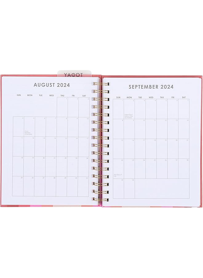 erorex 18 Month Small Planner 2024 2025 August 2024 January 2026 Planner Daily Weekly Planner And Monthly Planner Enjoy Every Moment Planner 2024 With 3 Sticker Sheets 2024 Calendar Planner - Image 4