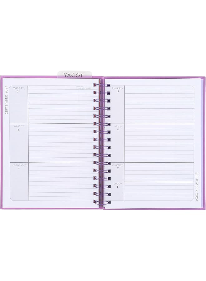 erorex 18 Month Small Planner 2024 2025 August 2024 January 2026 Planner Daily Weekly Planner And Monthly Planner Enjoy Every Moment Planner 2024 With 3 Sticker Sheets 2024 Calendar Planner - Image 5