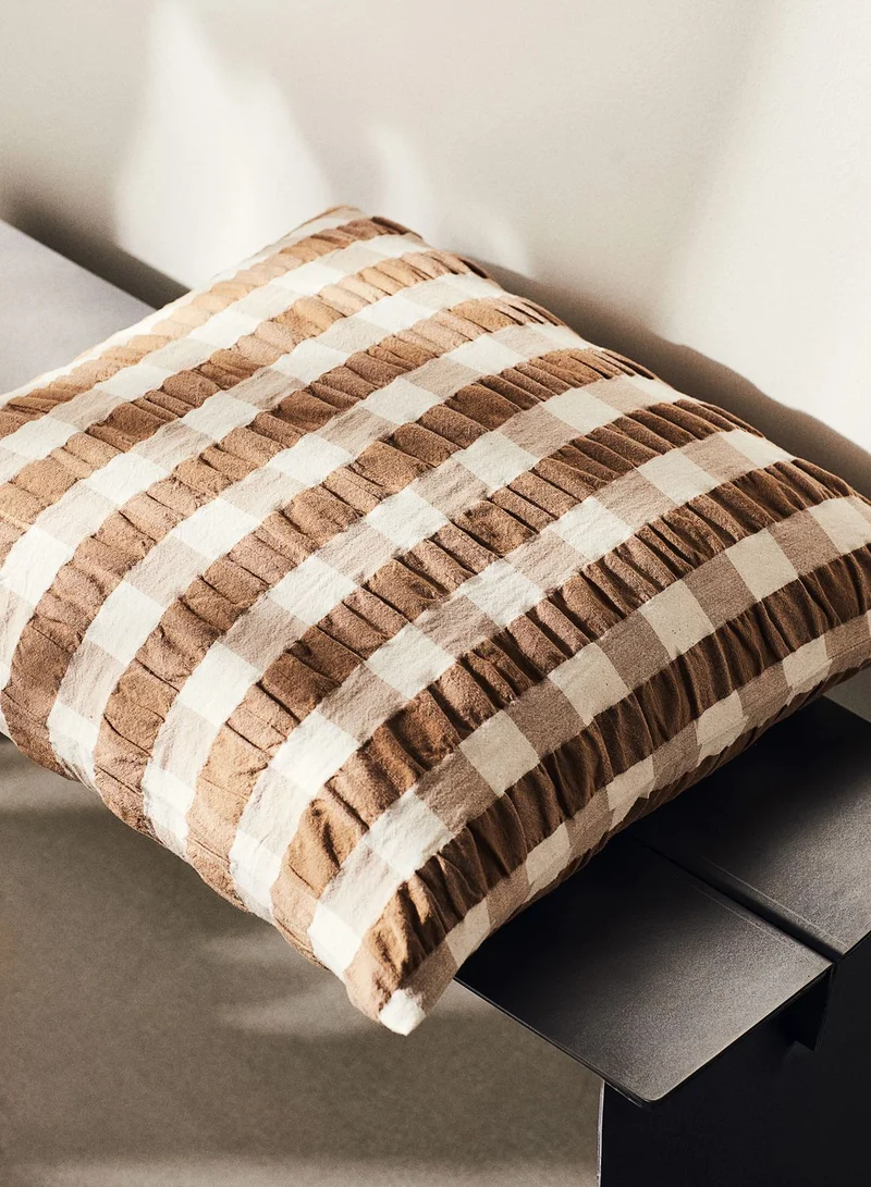 H&M Seersucker Cushion Cover