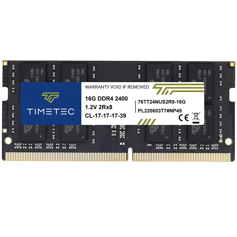 Timetec 16GB DDR4 2400MHz PC42400T PC419200 SODIMM Laptop RAM 260Pin 12V CL17 NonECC Unbuffered Memory Module for Laptop Notebook Mini PC AllinOne - Image 2