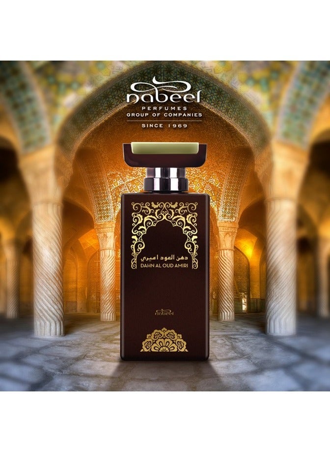 نبيل قطعتين من نبيل دهن العود الأميري أو دو برفيوم 100 مل عطر العود العربي الفاخر للرجال والنساء عطر شرقي فاخر يدوم طويلاً - Image 4