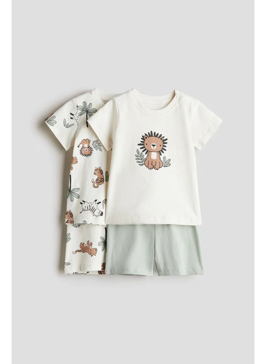 H&M 2-Pack Cotton Pyjamas