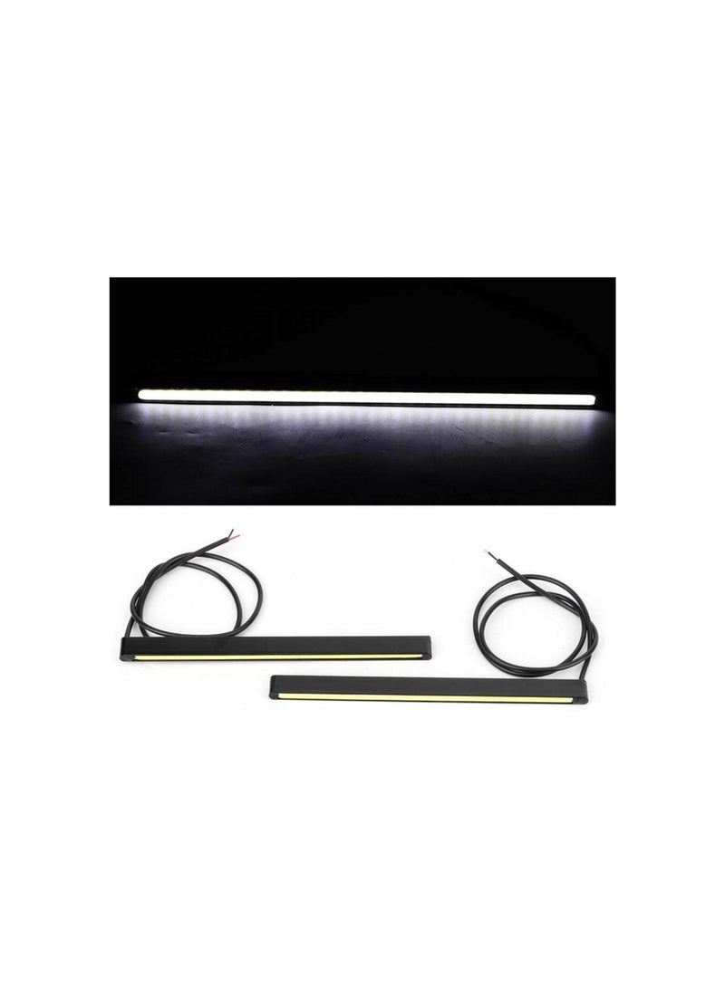 Loquat Waterproof COB Daytime Running Light LED DRL Car Modification Lamp(21CM1) - Image 2