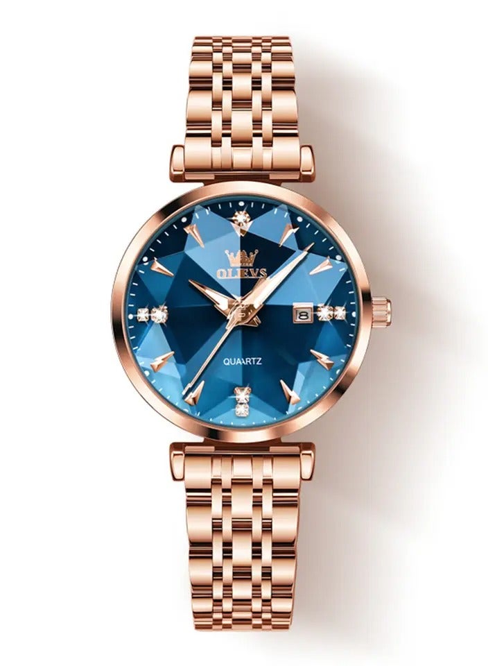 أوليفز النسائية ساعات كوارتز ضد الماء