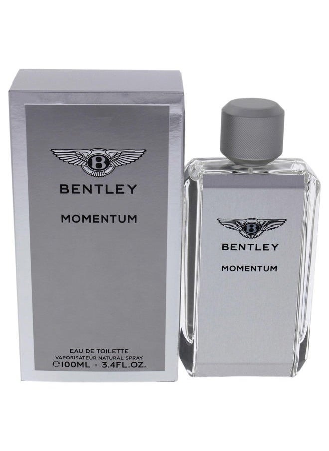 BENTLEY Bentley Momentum Eau De Toilette Spray for Men, 3.4 Fl Oz  - Image 1
