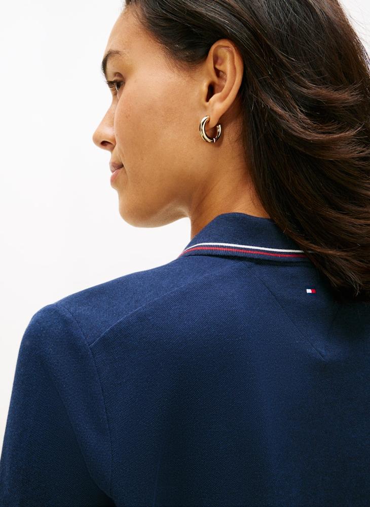 تومي هيلفيغر بولو بسحاب وشعار - Image 3