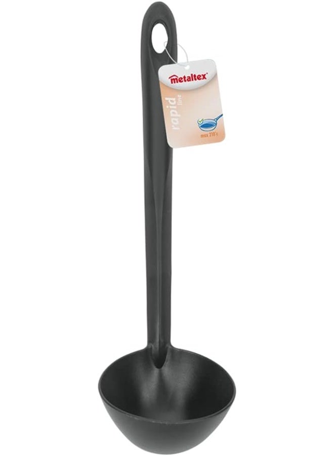 Metaltex Nylon Soup Ladle 32cm , Heat-Resistant Non-Stick Safe Ladle for Soups, Sauces & Stews, Dishwasher Safe Kitchen Utensil - Image 1