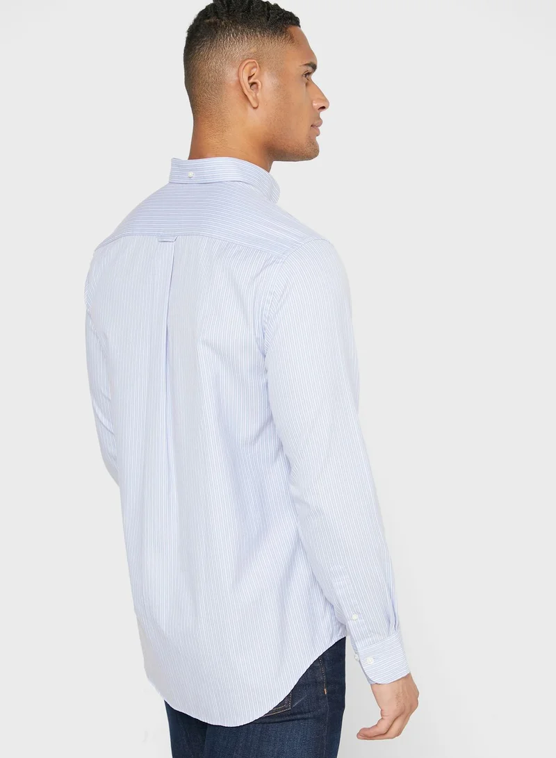 GANT Striped Regular Fit Shirt