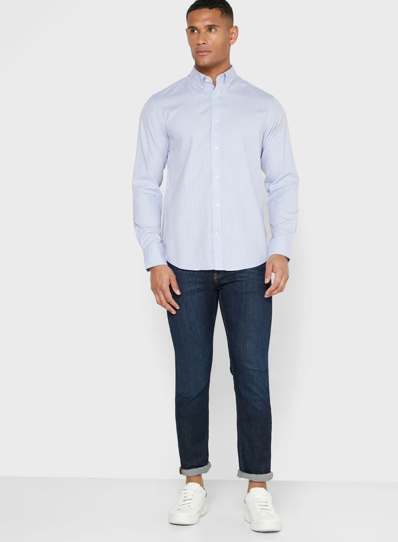 GANT Striped Regular Fit Shirt