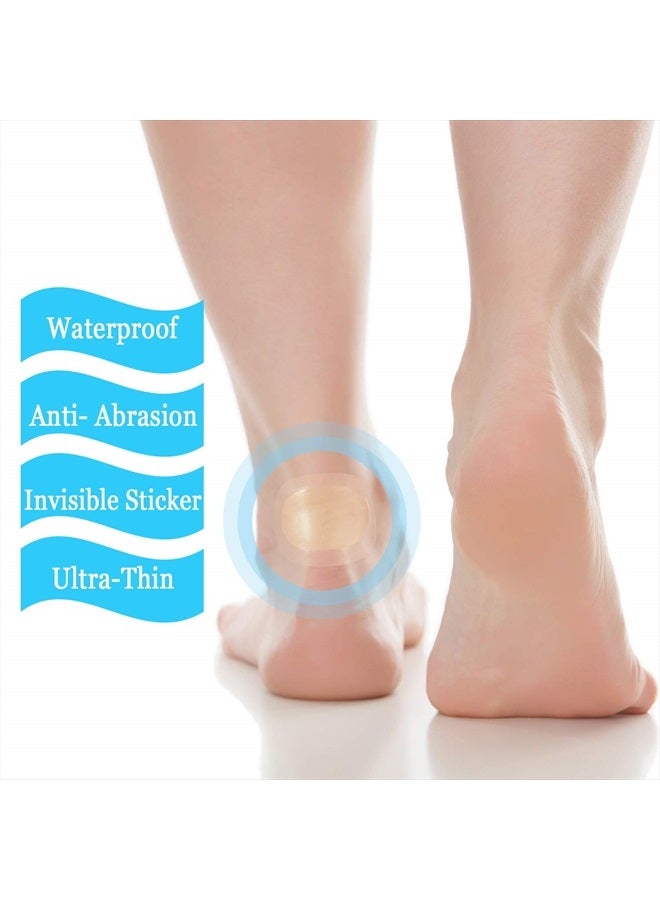 Satinior Blister Pads Bandages Blister Gel Guard Waterproof Blister Prevention Cushions for Fingers Toes Forefoot and Heel (20 Pieces) - Image 2