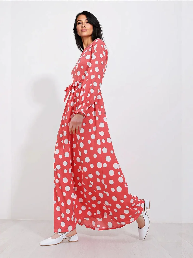 BIG DART BDART Maxi Knit Dress with Bow Detail