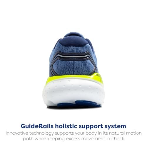 Brooks Men's Glycerin GTS 21 Supportive Running Shoe - Blue/Peacoat/Nightlife - 9.5 Medium - Image 3