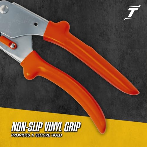 TOMAHAWK® Anvil Pruner – For Dry & Woody Stems | 185mm Blade, 16mm Max Cutting Diameter | TAP200 | High-Carbon Steel Blade, Metal Handle with PVC Grip, Rust Resistant - Image 5