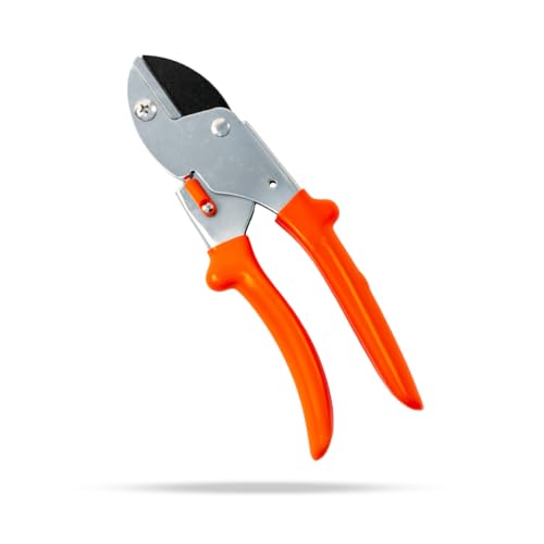 TOMAHAWK® Anvil Pruner – For Dry & Woody Stems | 185mm Blade, 16mm Max Cutting Diameter | TAP200 | High-Carbon Steel Blade, Metal Handle with PVC Grip, Rust Resistant - Image 1