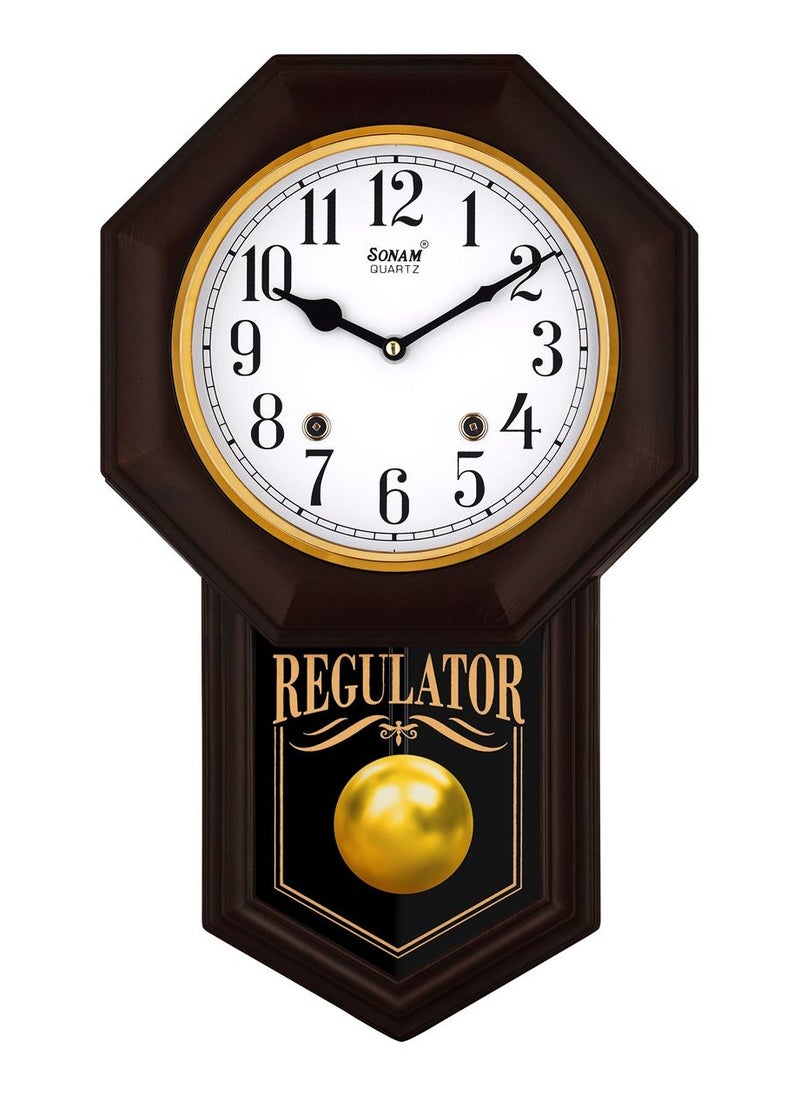 SONAM Sonam Pendolum Wall Clock  - Image 1
