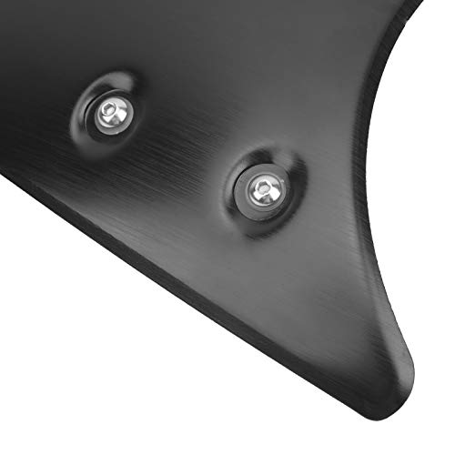 KIMISS Motorcycle Windscreen, Black Aluminum Windshield Windscreen Headlight Fairing Fit for R 2014‑2020 - Image 3
