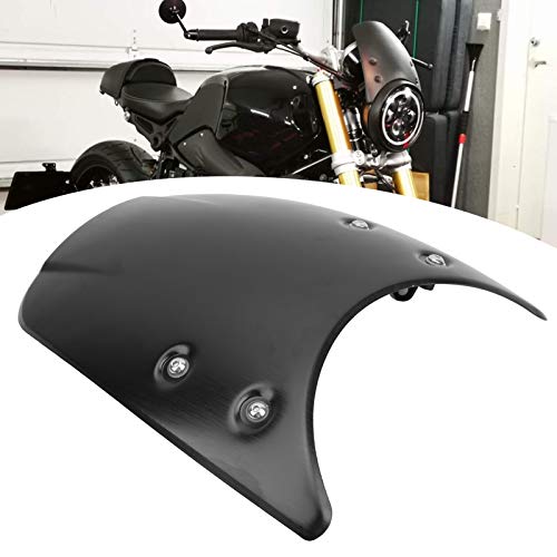 KIMISS Motorcycle Windscreen, Black Aluminum Windshield Windscreen Headlight Fairing Fit for R 2014‑2020 - Image 4