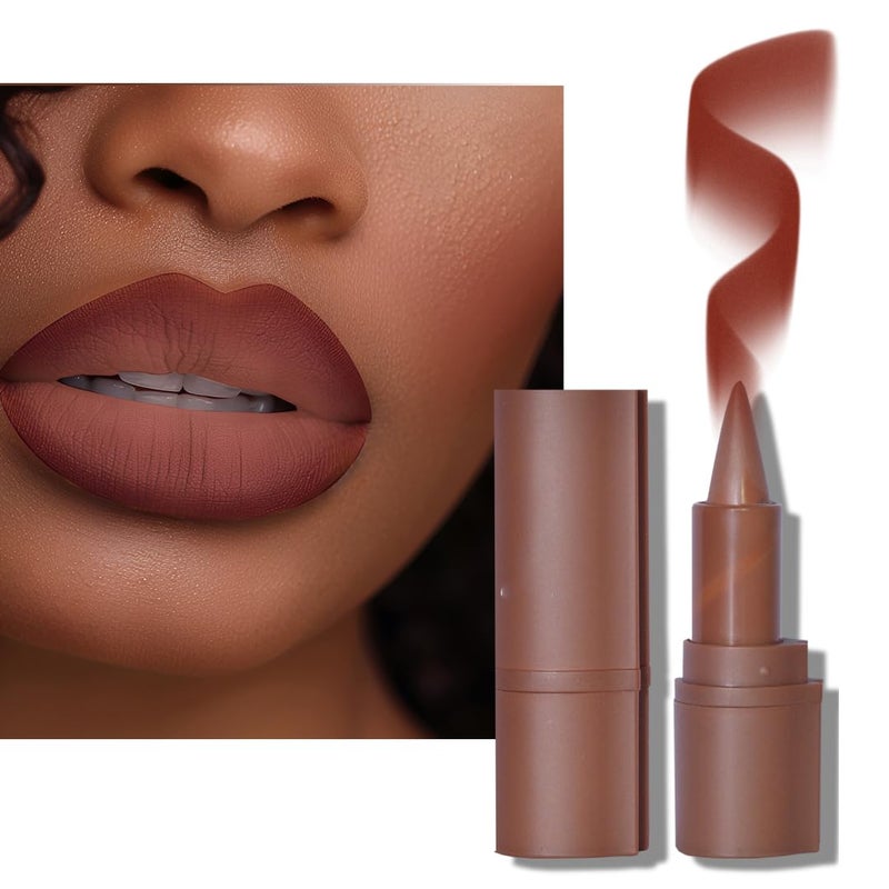 BAISEN DIARY 2-in-1 Gradient Lip Liner and Lipstick Lip Combo Set - Achieve Flawless Contour and Gradual Ombre Effect with Easy-to-Use Crayon Form and Cone Tip (02# Dusk, 1 Count (Pack of 1)) - Image 1