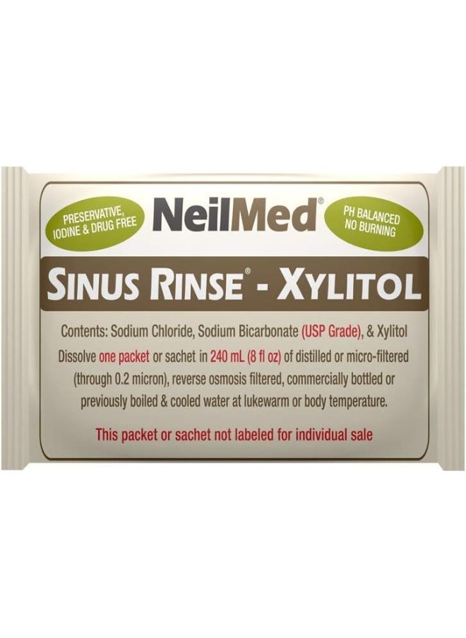 NeilMed Sinus Rinse Kit With Xylitol, 50 Count (Pack Of 1)  - Image 4