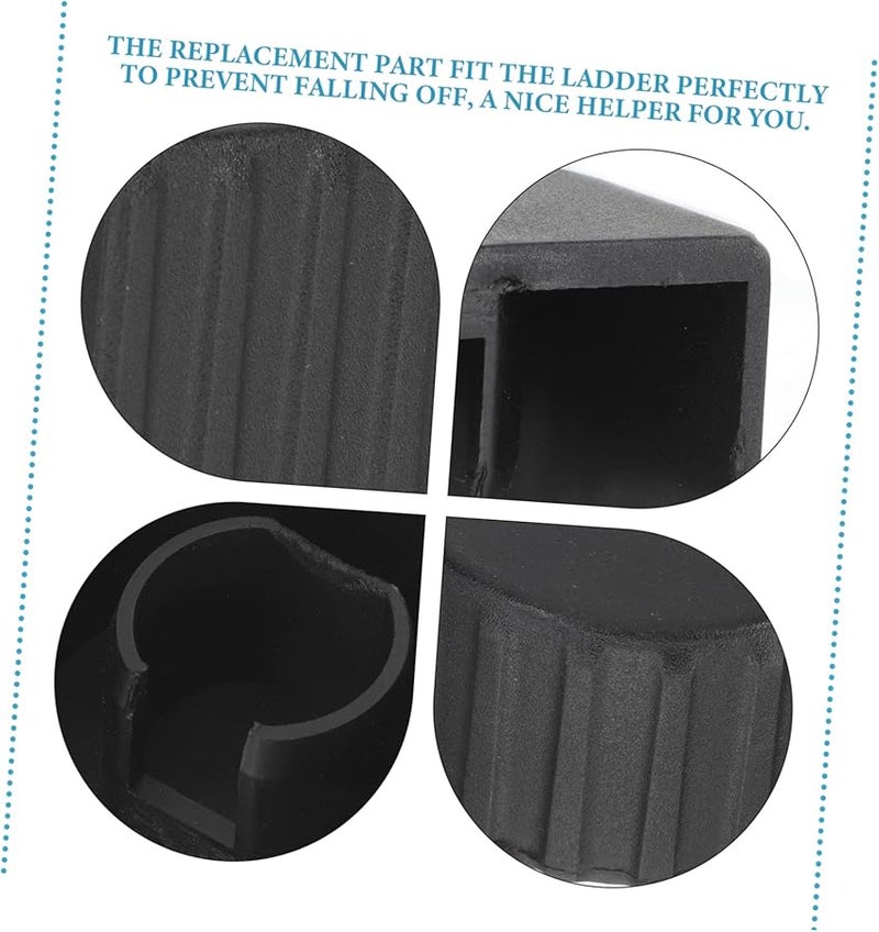 2Pcs High Grade Ladder Pads Replacement Parts Portable Lightweight Design 2 Pack - Image 4