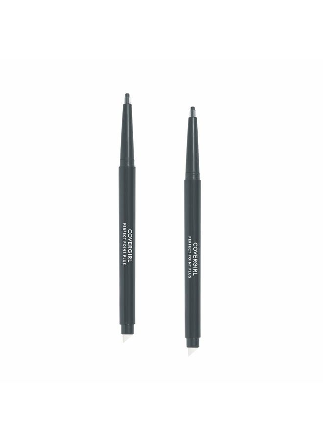 CoverGirl Covergirl Perfect Point Plus Charcoal Color Eyeliner Pencil, 0.008 Ounce (Pack of 2) - Image 1