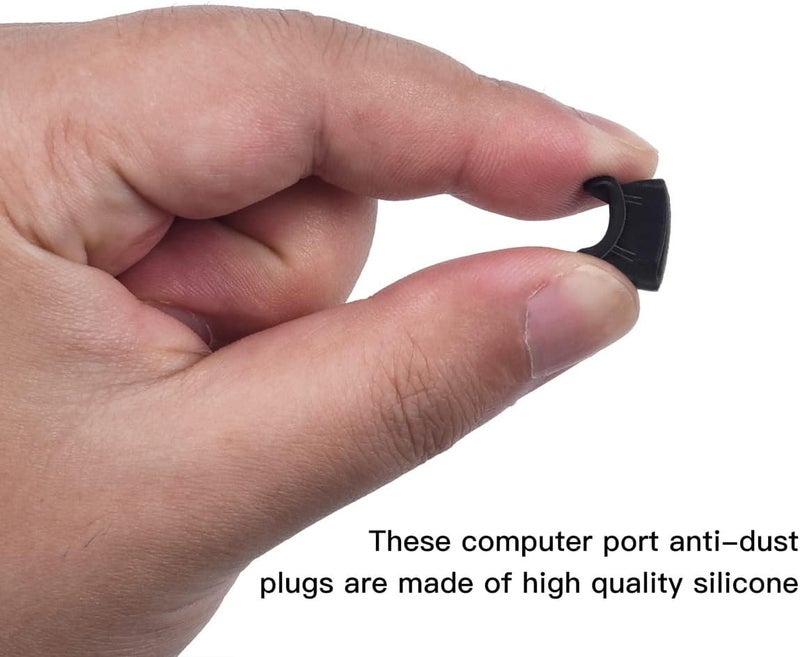 iKammo 20 قطعة غطاء سدادات غبار USB نوع C لجهاز iPhone 16 15 بلس برو ماكس سامسونج جالاكسي S25 S24 S23 ألترا نوت بيكسل USB C أغطية حماية منفذ الشحن مع 2 فرشاة تنظيف - Image 4