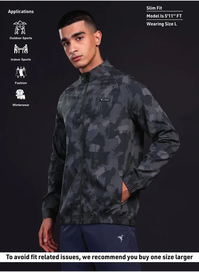 تكنوسبورت SOLID 2-WAY STRETCH WOVEN JACKET FS by Styli