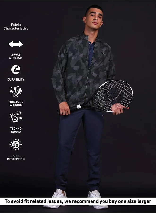 تكنوسبورت SOLID 2-WAY STRETCH WOVEN JACKET FS by Styli