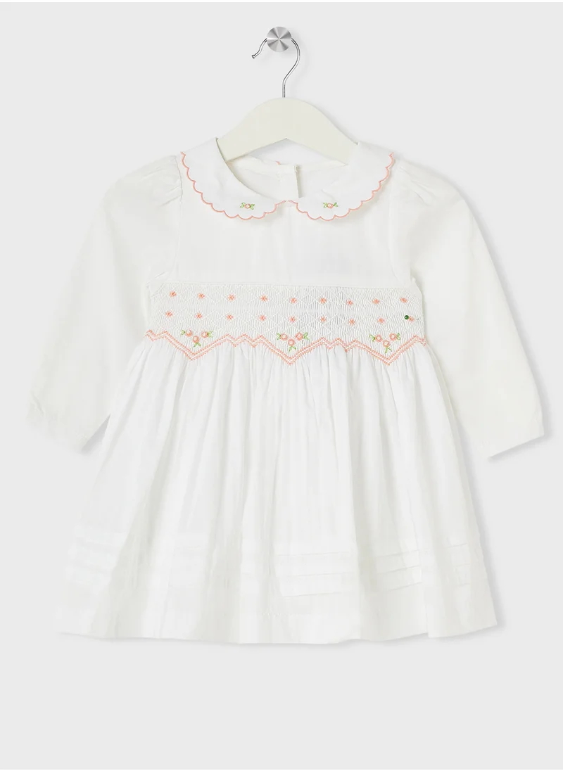 Ripples GIRLS HAND EMBROIDERED DRESS