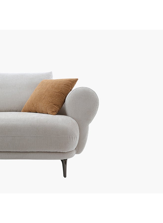 Home Box Cologne 2-Seater Fabric Sofa with 2 Large and 1 Small Cushion - Image 3