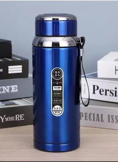 QSHOP QSHOP® Stainless Steel Vacuum Insulated Thermal Bottle, Leak Proof BPA Free Travel Coffee Tea Sports Bottle Keep Drinks Hot or Cold  - Image 2