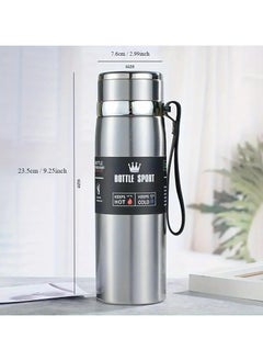 QSHOP® Stainless Steel Vacuum Insulated Thermal Bottle, Leak Proof BPA Free Travel Coffee Tea Sports Bottle Keep Drinks Hot or Cold - pzsku/ZE60928248B07F7471DD4Z/45/_/1740497516/35a26ad8-571a-440c-80cb-9faf714abe30